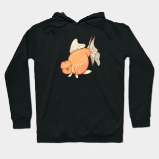 Cute pearlscale goldfish - chubby cute fish Hoodie